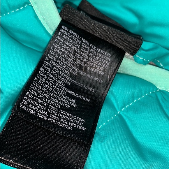 North Face Reversible Perrito Jacket Ion Blue - Picture 9 of 12